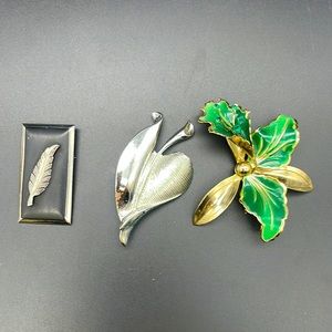 Vintage Brooches 3 different kids
